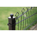 high quality double wire fence garden decorative court with self-locking factory supply